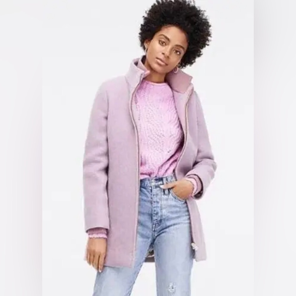 J Crew Italian Stadium Cloth coat (size 4)